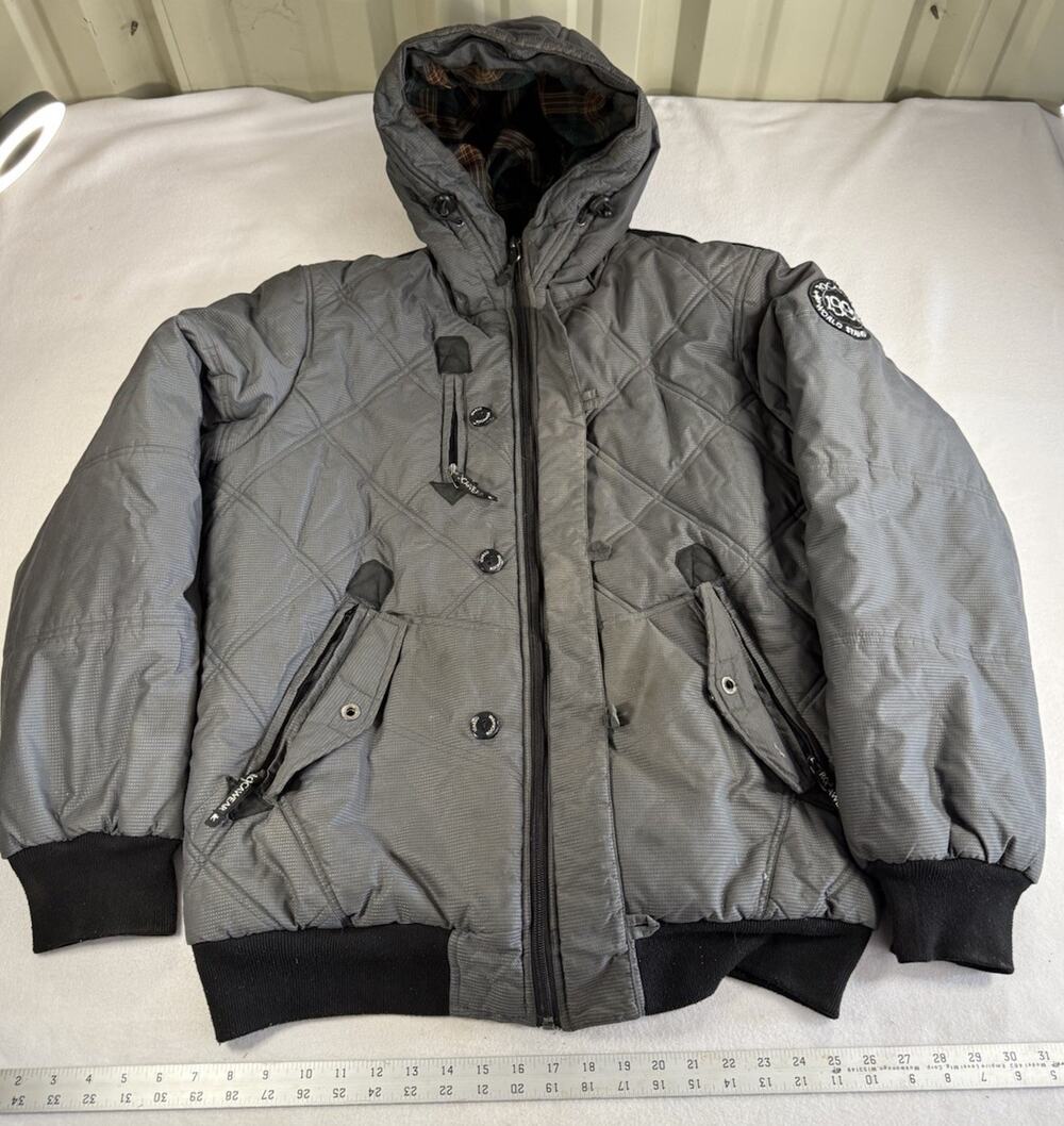 Rocawear Winter Coat Y2K Vintage Men’s Xl Flannel Inside